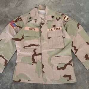 Tan US Army Camo Jacket